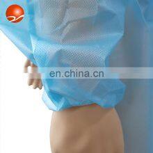 Isolation Gown Level 2 Isolation Surgical Disposable PE Coated PP Non Woven Gown thumbnail-5