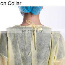Hubei Hot Sale PP Non Woven Disposable Isolation Gown for Patients in Hospital thumbnail-5