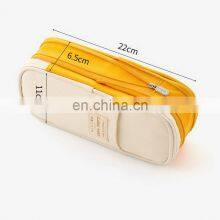 Amazon High Large Capacity Multifunction Cute Custom Canvas Kids Pen Holder Pencil Case thumbnail-5