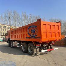 Secondhand Cargo Truck 8X4 SinoHowo Dump Truck Chinese Supplier For Sale thumbnail-4