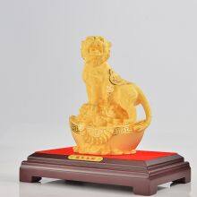 Velvet Sand Gold Crafts Golden Tiger thumbnail-5