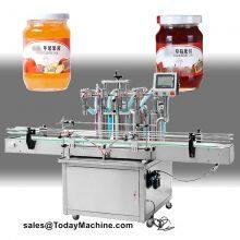 Automatic Cosmetics Body Lotion Cream Jar Bottle Filling Machine