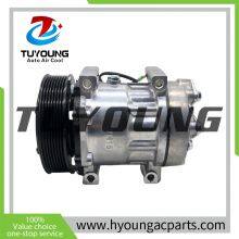 SD7H15 Auto ac Compressor VOLVO Engineering Vehicles Tractors Excavators VOE15082727 15082727 11412631 VOE14518635 14518635 8880100204 thumbnail-1