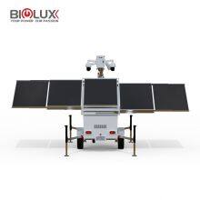 HiSTAR-V Solar Security CCTV Tower 5 Solar Panels Rapid Deployment for Outside Monitoring thumbnail-3