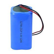 Wholesale Custom 32700 Cylindrical Cell 2S2P Pack 6000 Cycle Life Span 6.4V 11Ah LiFePO4 Batteries for Low Speed Vehicles thumbnail-3