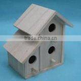 Wooden Bird Nest,decorated Wooden Bird House