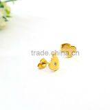 New Gold Plated Jewelry 316l Stainless Steel Jewelry Gold Earrings thumbnail-3