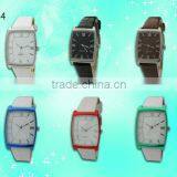 2014 China Manufacturer Square Leather All Type of Wrist Watch thumbnail-3