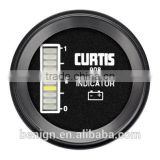 Curtis Battery State-of-Charge (BSOC) Instrumentation model 908R for use in electrically powered vehicles