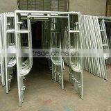 Galvanized Steel Walk Through Door Frame