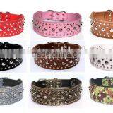Wholesale Fashion Chain Pet Collar Mushrooms Nails Dog Collars thumbnail-2