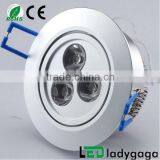 High Power 3W Downlight LED Celling Light Led Ceiling Light 3x1w thumbnail-1