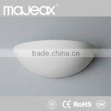 Incandescent Gypsum Plaster Gesso Modern Indoor Wall Lamp thumbnail-1
