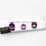 3 in 1 0.65x Wide Angle Universal Clip180 Degree Fisheye Lens for Iphone Mobile Phone thumbnail-4