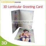 Festival Gift Greeting Card Happy Birthday 3D Lenticular Greeting Cards