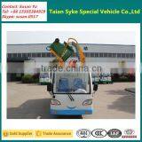 Pure Small Electric Garbage Truck With Trash Can thumbnail-5