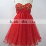 Wholesale Red Homecoming Dress Ladies Short Evening Cocktail Dresses thumbnail-2