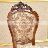 Antique Eco-friendly Solid Wood Chair Dining Table Chairs thumbnail-2