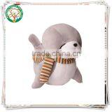 Cartoon charater dolphin plush toy