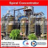 chrome separator spiral chute separation machine