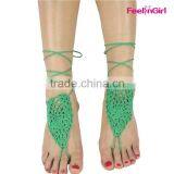 Fashion Wholesale Floral Barefoot Sandals