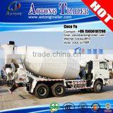 China 8-12 CBM construction equipments concrete/cement mixer transporter truck on sale