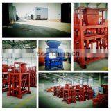 China Famous Brand Factory Price Concrete Block Molding Machine,Simple Hollow Block Making Machine Line QT40-1 thumbnail-3