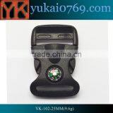 Yukai Custom Quick Side Release Plastic Backpack Buckle With Compass thumbnail-1