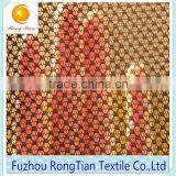 New Flower Style Product Black Polyester Tricot Net Fabric for Decoration