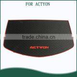 Custom Size Rubber Cargo Liner for Actyon Car Trunk Mat