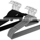 Eco-friendly Multifunctional Deluxe Flocked Pants Hanger Clothes Rack
