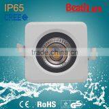 LED Recessed Ceiling Cob Downlight Crystal 18W Square and Round Ip65 Led Light Downlight thumbnail-3