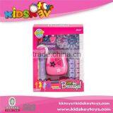 Kids Cosmetic Toy With Gel Nail Polishes, Nail Polish for Little Girls Cosmetic Set thumbnail-1