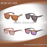 2016 hot sell stock skateboard sunglasses custom logo