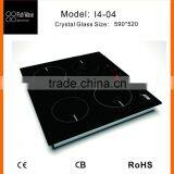 Hot Selling 4 Zones Induction Cooker Build in Design Kitchen Cooker