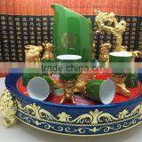 [Factory Direct Sales]Twelve Animal Zodiac Green Color Ceramic Wine Cup thumbnail-6
