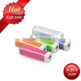 New Lipstick 2600mah Power Bank Alkaline thumbnail-2
