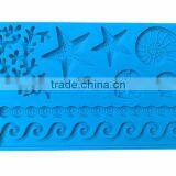 FD-005 POP Silicone Fondant Mold for Wedding Cake Decorations