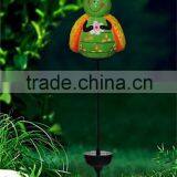 Ceramic Mini Bee Shape Led Solar Garden Light Lawn Ornaments Wholesale