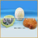 New Dog Bowl Set Ceramic Pet Bowl Pet Food Caniser Pet Photo Frame