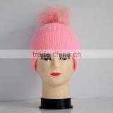 2016 Hot Selling Fur Hats With Fox Fur Poms thumbnail-4