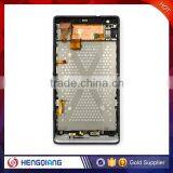 Brand New High Quality Lcd Touch Screen Digitizer Assembly & Front Frame Replacement for SONY M35H thumbnail-1