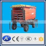 10m Scissor Hydraulic Traction Lift