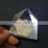 Africa Style Top Quality Transparent Clear Crystal Pyramids