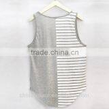 Wholesale Cotton/Spandex Custom Print Mens Tank Top Gym Boldbuilding Stringer Vest thumbnail-4