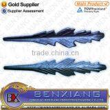 Wrought Iron Stamped Leaves