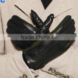 Elegant Wholesale Black Man Sheepskin Leather Gloves thumbnail-2