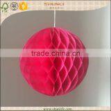 Wedding Decoration Hanging Tissue Paper Honeycomb Balls Decorations