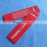 Factory Bulk Red Printed Paper String Tags