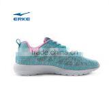 ERKE Wholesale Dropship Breathable Fly Knitted Mesh China Brand Womens Sports Running Shoes thumbnail-2